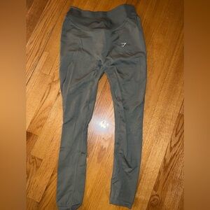 GYMSHARK NAVY GREEN LEGGINGS